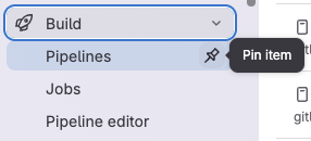 A selected pin icon.