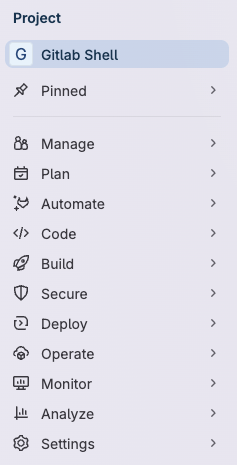 Project-specific options